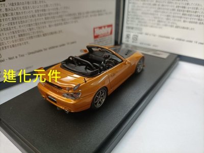 MARK43 1 43 無限本田小鋼炮跑車模型Honda Mugen S2000 AP2 橙金