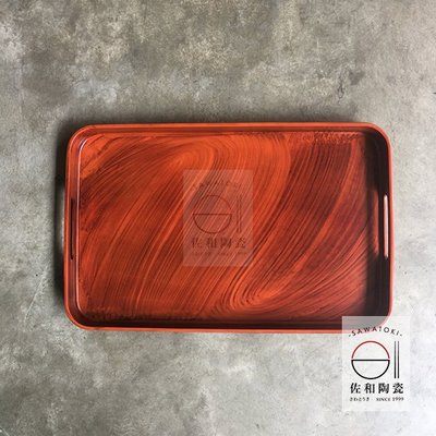 +佐和陶瓷餐具批發+【XL060220-4 48cm漆器長托皿-日本製】家用／餐廳／定食／日式