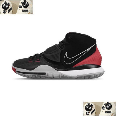 籃球鞋 Kyrie 6 EP 明星款 男鞋 氣墊避震 包覆 運動球鞋黑紅(BQ4631-002)原價4200特價3380