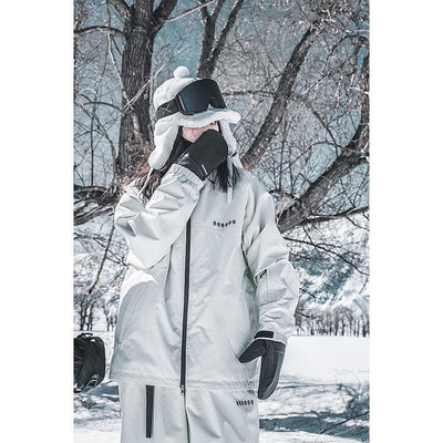 AWKA單板滑雪服女款男士防水專業美式戶外雪地保暖防寒外套上衣