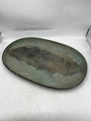 日本銅器 老銅器 假山盤 超大純銅假山盤 實物拍攝 二手商品
