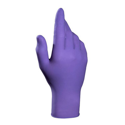 【老毛柑仔店】MAPA-994 拋棄式手套 紫色 實驗室 藥品藥物製造 精密零件 乳膠手套 (100支/盒)