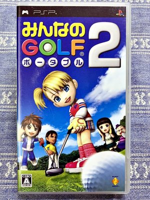 幸運小兔 PSP 全民高爾夫 2 攜帶版 Everybody's Golf 日版遊戲 庫存