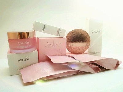 2+3 ALL NEW 【艾利洋行】（AGE20's）Essence Cover Pact LX  粉薰衣草粉餅/套組