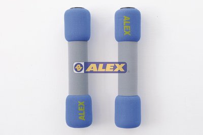 [凱溢運動用品] 台灣製造ALEX C-0705 韻律啞鈴 一盒2入共5磅/2.25公斤C-07 鄭多燕