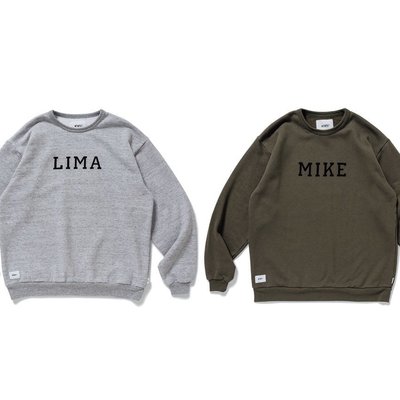 希望商店】WTAPS ACADEMY SWEATER 19SS 尺寸標示衛衣| Yahoo奇摩拍賣