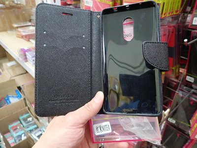 壹 CHENG TAI Xiaomi 紅米 Note4 馬卡龍 皮套 紅N4 雙色十字紋