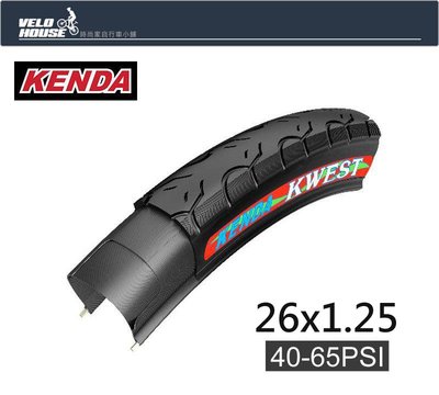 【飛輪單車】KENDA 建大外胎K193 26*1.25 耐磨+速度 登山車光頭胎 26x1.25[09109325]