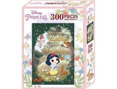 迪士尼公主300片盒裝拼圖：白雪公主 (K) 4714809835584 根華 (購潮8) Disney 白雪公主