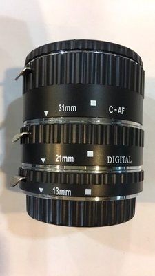 Meike 美科 For Canon 微距近攝套筒〔13-21-31mm〕接寫環 EF/EF-S轉接環 自動對焦 金屬版