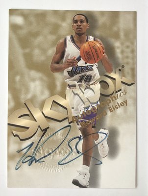 [NBA] 1998-99 Skybox Howard Eisley 親筆 簽名卡