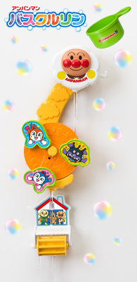 【唯愛日本】17083000008 吸盤水車玩具 麵包超人 細菌人 小病毒 兒童洗澡玩具 小朋友最愛