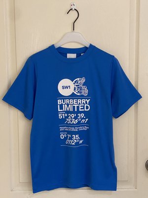 全新 BURBERRY logo Thomas 泰迪熊 棉質T恤 14Y 現貨