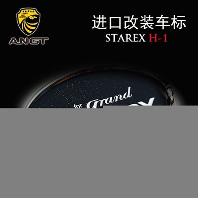 進口Hyundai現代 STAREX 改裝車標 韓國個性原裝字母標專業韓國前后標志 高品質