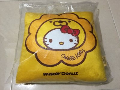 Hello kitty 抱枕 mr.donut聯名限定