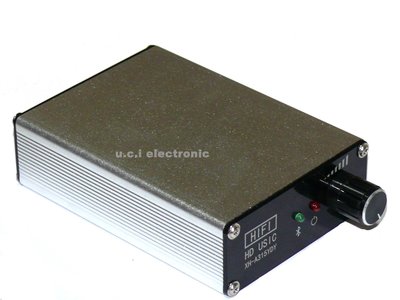 【UCI電子】(K-2) XH-A315 雙晶片TPA3116D2大功率藍牙5.0數字功放板精緻鋁外殼無線