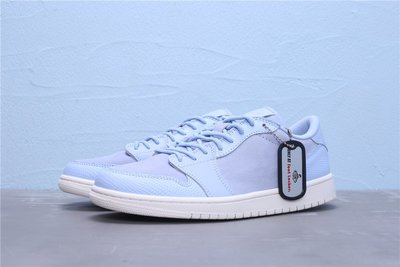 Nike WMNS AIR JORDAN 1 RETRO LOW NS 麂皮 淡藍 男女鞋 AO1935-400