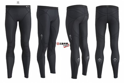 【三鐵共購】【日本壓縮第一品牌C3fit】男款Impact Long Tights 日本製 支撐型機能壓縮褲