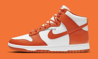 Nike Dunk  Orange Blaze白橙高幫經典百搭運動鞋 DD1399-101