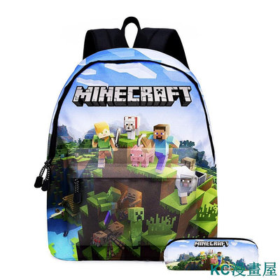 CCの屋我的世界Minecraft中小學生書包遊戲周邊背包學校男生女生背包