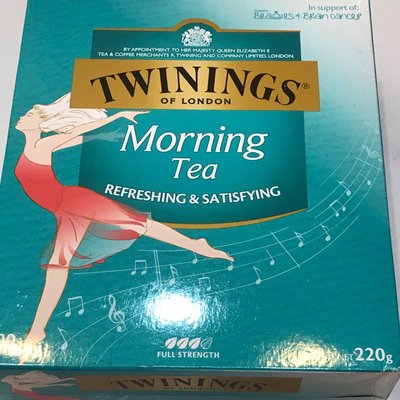 ～快樂莊園精選～ Twinings Morning Tea澳洲進口唐寧早安茶茶包 經濟環保裸裝單賣零售