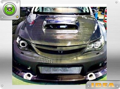 泰山美研社Y0822 Subaru Impreza 2010年 Carbon 引擎蓋 國外進口 下訂前請詳閱關於我