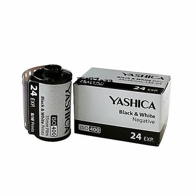 新品雅西卡膠卷 YASHICA 膠片135膠卷彩負黑白 ISO 100度400度 年