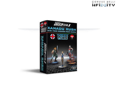 眾誠優品 正版模型【免運】infinity 英菲 Dire Foes Mission Pack Gamma Xanadu Rush MX2188