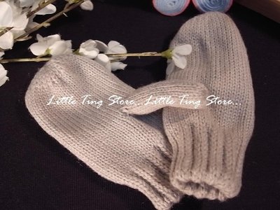 Little Ting Store:MIT台灣製北歐100%ACRYLIC BABY手套兒童毛線無指手套 每雙39元