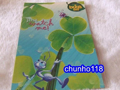 全新 a bug's life 電影 明信片一張**已絕版