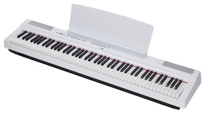 造韻樂器音響-JU-MUSIC- YAMAHA P125 88鍵 白色 電鋼琴 含 琴椅 譜板 延音踏板 P-125
