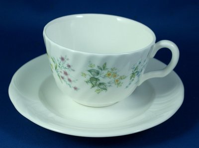 [美]英國百年名瓷MINTON骨瓷茶杯/咖啡杯二用杯盤組SPRING VALLEY+PROFILE