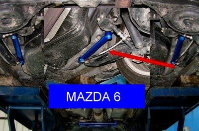 【童夢國際】D.R DOME 車身強化套組 MAZDA6 馬六 前上拉 前下井 後下拉 後下兩側拉 拉桿套組 五件組