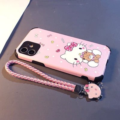 Hello Kitty  iPhone 12 Pro Max i13 i11 Xs Xr i8 i7 Plus 手機殼-極巧