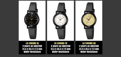 【CASIO 專賣店】LQ-139EMV 錶面設計簡單且直覺易讀，兼具外型與實用