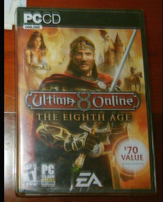 PC GAME--ULTIMA ONLINE網路創世紀--THE EIGHTH AGE 第八紀元/未拆封
