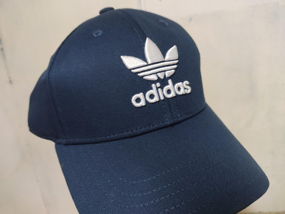 Adidas ORIGINALS TREFOIL 老帽 三葉草 純棉 深藍 GN4888 帽子 鴨舌帽 棒球帽