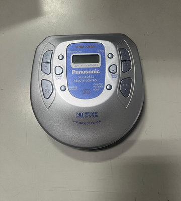 日本原廠製造Panasonic 國際牌CD 隨身聽線控撥放器 FM/AM/CD/MP3 Player ( 絕版品+贈專用變壓器)
