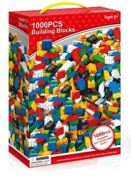 【阿LIN】901430 澳洲積木1000塊 building blocks兼容樂高小顆粒 拼插積木