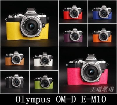【台灣TP】Olympus OM-D E-M10真皮相機底座 相機皮套 設計師款 秀系列 皮套 相機包