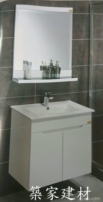 【AT磁磚店鋪】Corins 柯林斯 衛浴精品 LI-60A 60cm 百合 浴櫃組 含臉盆 100%防水櫃體 時尚美型