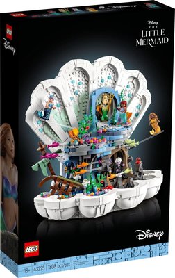 LEGO 樂高 43225 小美人魚 貝殼宮殿 The Little Mermaid Royal Clamshell