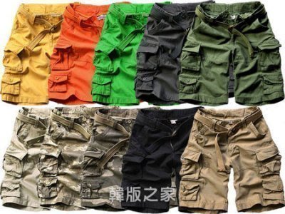 美式高品質AF風工作短褲高磅數休閒短褲 送腰帶 12色可選