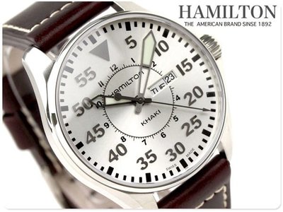 HAMILTON 漢米爾頓 手錶 Khaki Pilot 男錶 中性錶 瑞士製 H64611555