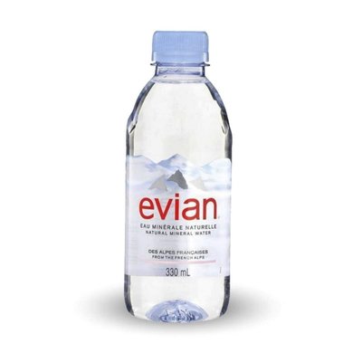 法國 Evian 依雲 天然礦泉水 330ml/1瓶