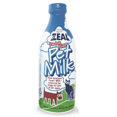 ☆米可多寵物精品☆1000ML大罐ZEAL紐西蘭犬高專用牛奶鮮乳不含乳糖