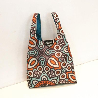 現uutao原創輕便包袋手提可摺疊環保袋mini號布袋子遛彎手提袋子-麥德好服裝包包