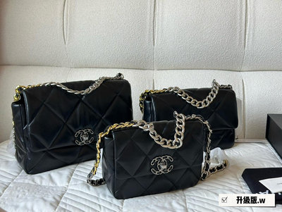 【二手包包】、160、19系列包包可以說是Chanel兩個時代的見證，由老佛爺與現任創意總監Virginie NO35269