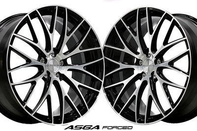 《億鑫輪胎 三峽店》富特麗 ASGA 鍛造鋁圈 19吋 20吋