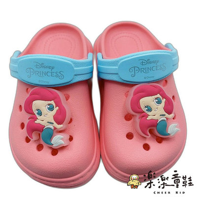 【樂樂童鞋】台灣製迪士尼卡通電燈涼拖鞋-美人魚 D111-1 - 台灣製童鞋 MIT童鞋 迪士尼童鞋 奇奇蒂蒂童鞋